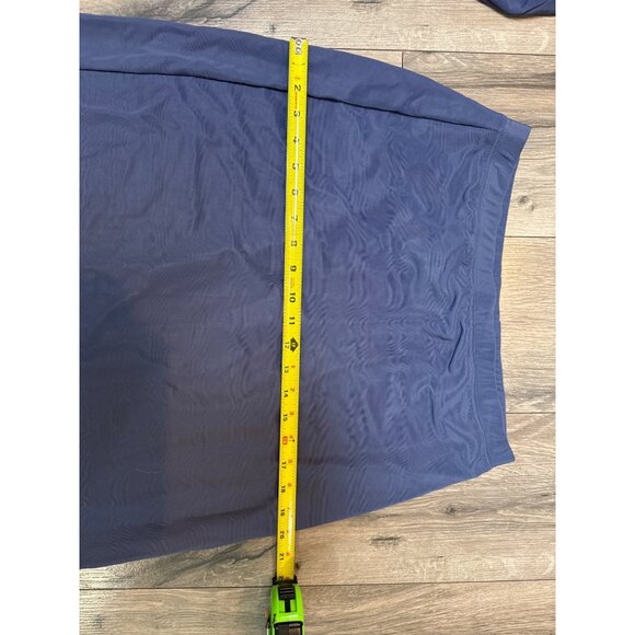 Susan Graver Style Womens Two-Piece Jacket & Skirt Set Size M Blue  Purple Liqui - Picture 12 of 16